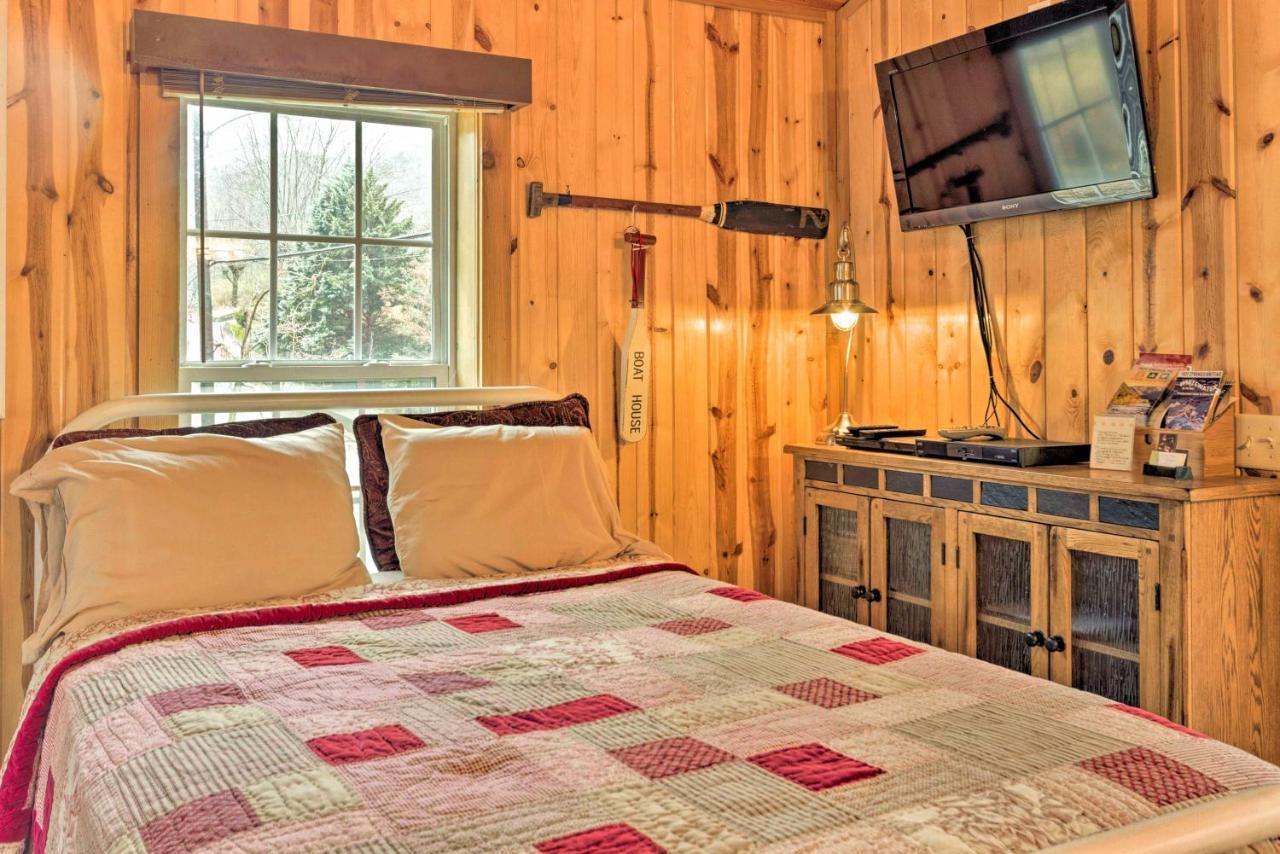 Ferienwohnung The Boat House Creekside Getaway In Hot Springs! Exterior foto