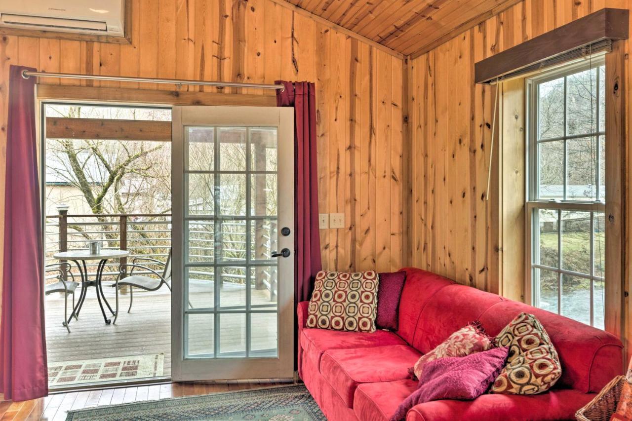 Ferienwohnung The Boat House Creekside Getaway In Hot Springs! Exterior foto