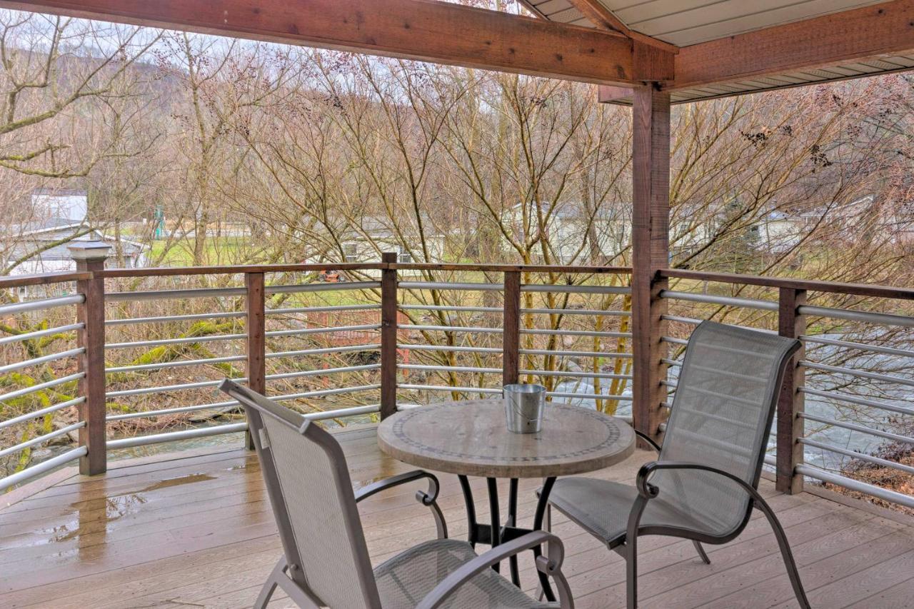 Ferienwohnung The Boat House Creekside Getaway In Hot Springs! Exterior foto