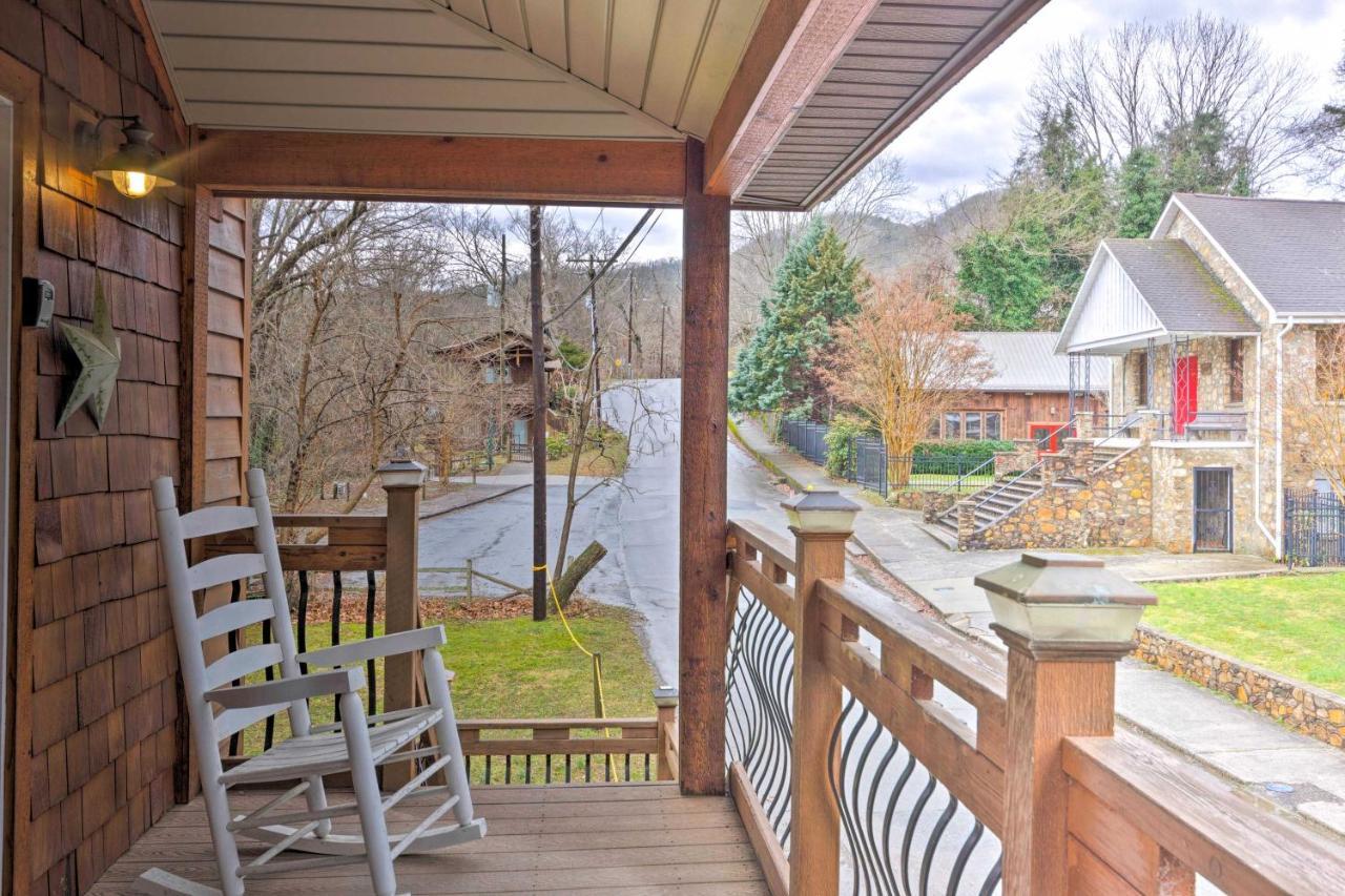Ferienwohnung The Boat House Creekside Getaway In Hot Springs! Exterior foto