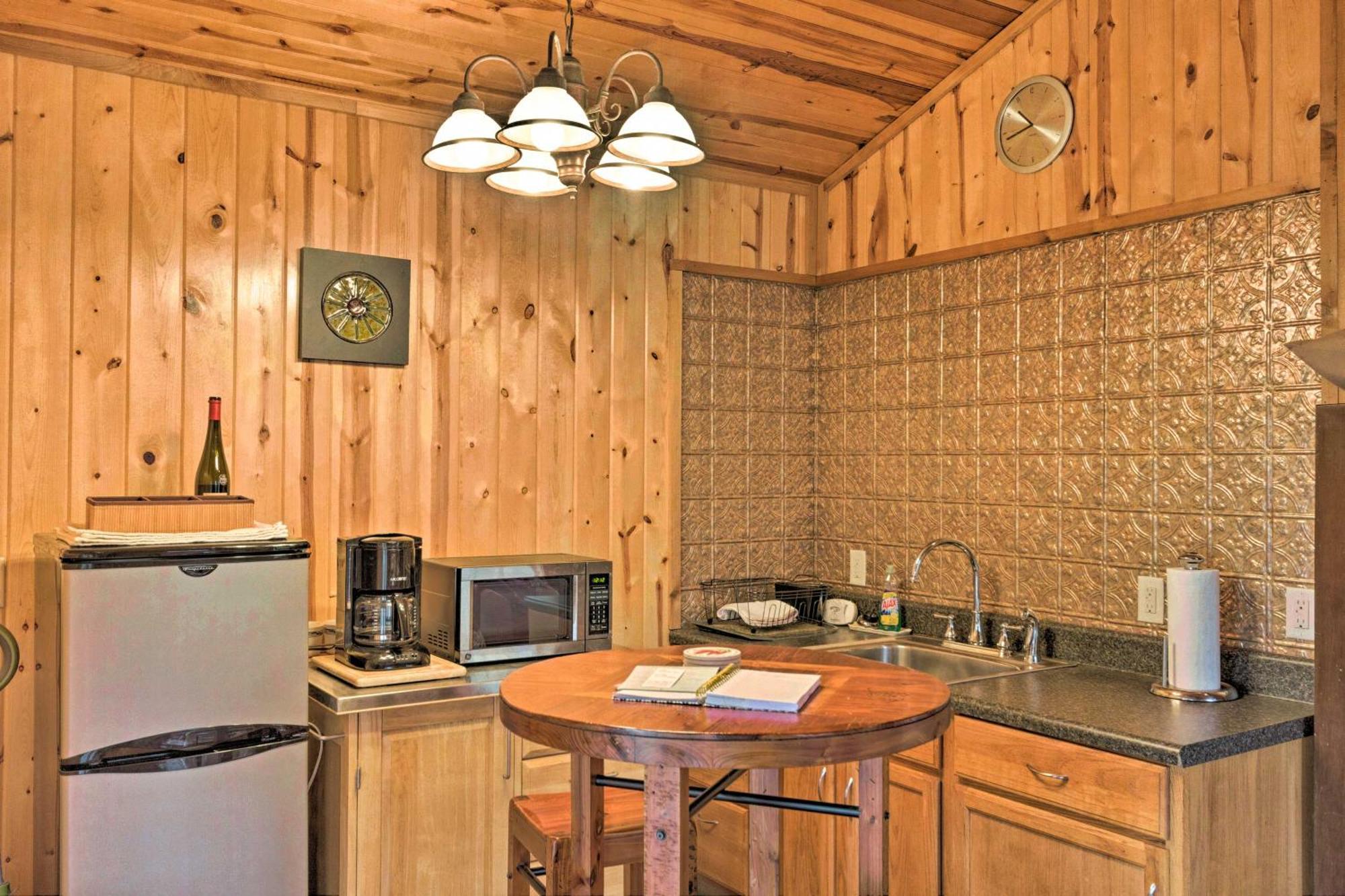 Ferienwohnung The Boat House Creekside Getaway In Hot Springs! Exterior foto